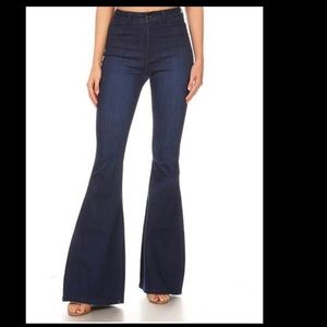 JC & JQ high rise stretch flares.